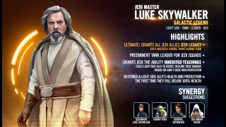 How to Easily Beat Tier 2 of the Galactic Legend Jedi Master Luke Skywalker Event | #JML | #SWGOH