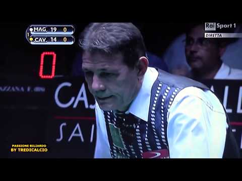 MAGGIO vs CAVAZZANA - 4°D. F.16°Campionato Italiano Biliardo 2015 S. Vincent@TREDICALCIO