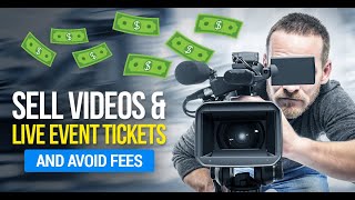 How To Sell Videos & Tickets To Your Events Online With PPV Streaming ➡️NO commission! ⬅️