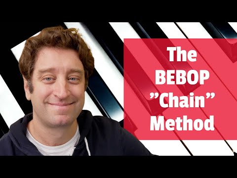 Jazz Improv Lesson: The Bebop CHAIN Exercise