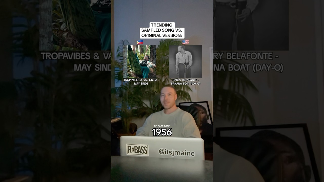Viral Filipino Reggae Song Vs. Original Version: Tropavibes & Harry Belafonte #shorts #music