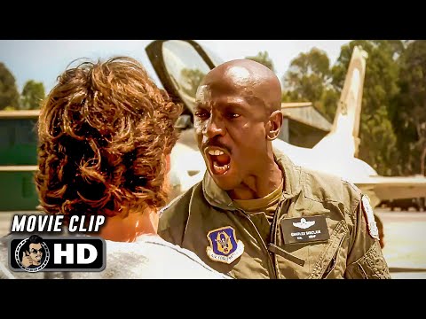Chatting With Chappy Scene | IRON EAGLE (1986) Movie CLIP HD