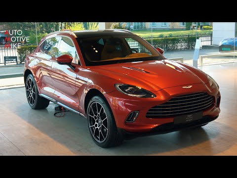 Hyper Red Aston Martin DBX Super SUV in the Netherlands! [4K]