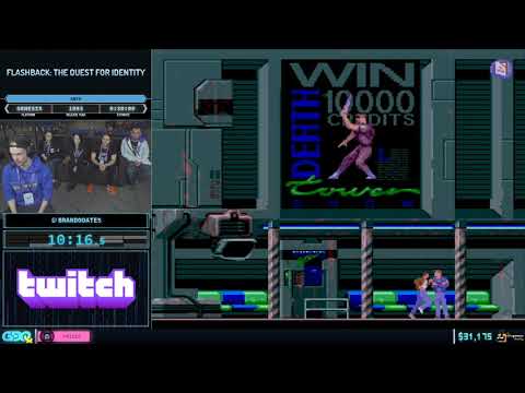 Flashback: The Quest for Identity by RetroBrando in 29:25 - GDQx 2019