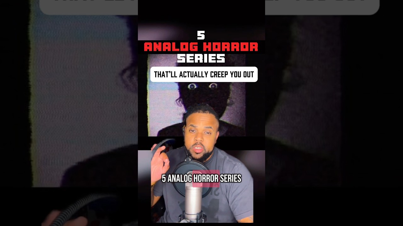 5 Analog Horror Series #analoghorror #greylock #thewaltenfiles #fnafvhs #theboiledone #horror