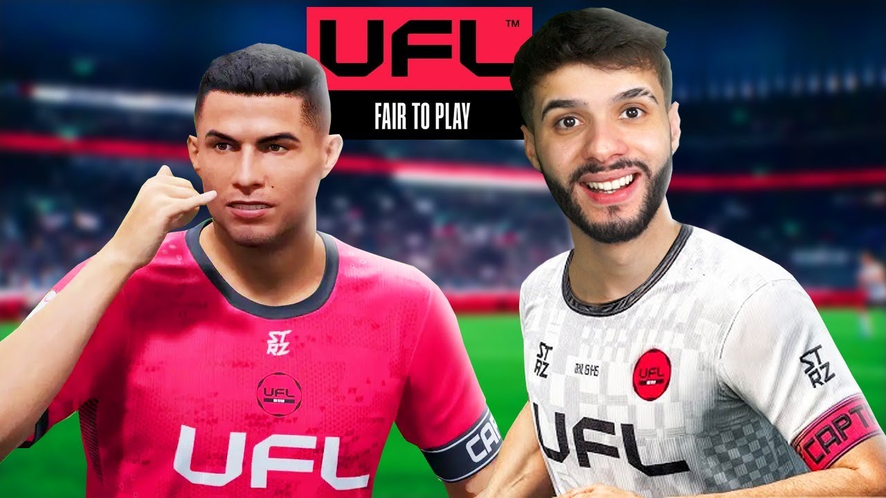 JOGUEI O JOGO DE FUTEBOL UFL DO CRISTIANO RONALDO PELA PRIMEIRA VEZ!