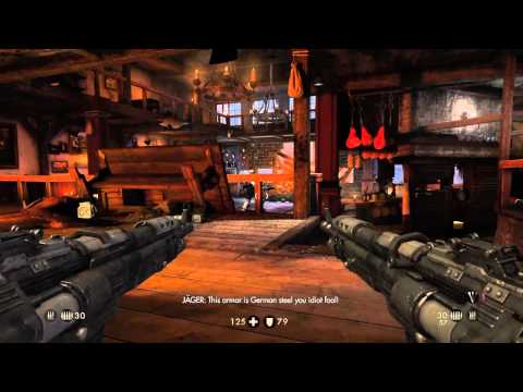 Wolfenstein: The Old Blood - Rudi Jager boss fight (I Am Death Incarnate diffuculty)