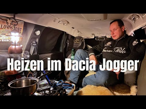 Waldgrundstück suchen & elektrisch heizen im Dacia Jogger Camper
