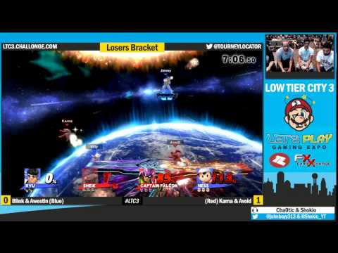 LTC3 Smash4 - Blink & Awestin vs Karna & Avoid - Losers Bracket