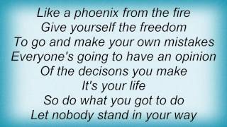 Beverley Craven - Phoenix From The Fire Lyrics