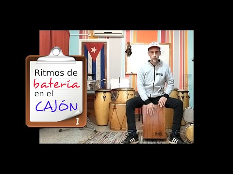 Nacho Giusti - Ritmos de Batería Adaptados - Cajón Peruano - Mecánica de acentos (1 de 3) Tutorial