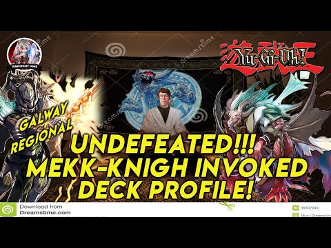 Yu-Gi-Oh! 1st PLACE UNDEFEATED MEKK-KNIGHT INVOKED Deck Profile!! Galway Regional Ft. Oisín Weitzman
