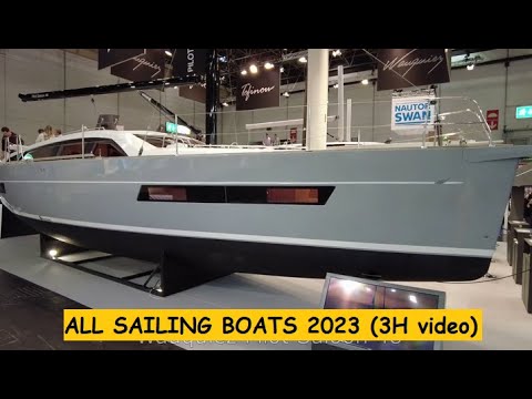 All the sailing yachts 2023 (3 hours video)