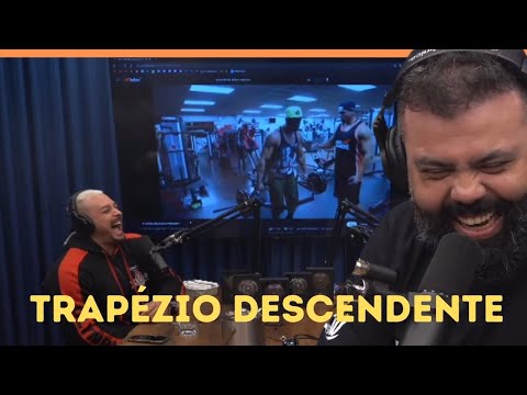 FELIPE FRANCO REACT AO VIVO NO FLOW: TRAPÉZIO DESCENDENTE | FELIPE FRANCO FISICULTURISTA