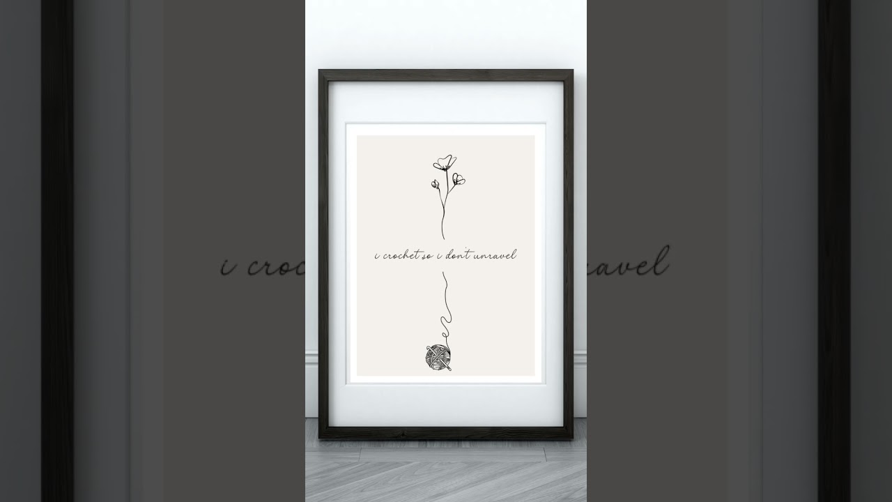 crochet pattern templates, patterns, wall art all at almondapricot.etsy.com #crochet #howtocrochet