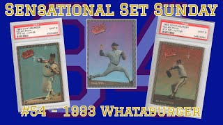 Sensational Set Sunday #54  - 1993 Whataburger
