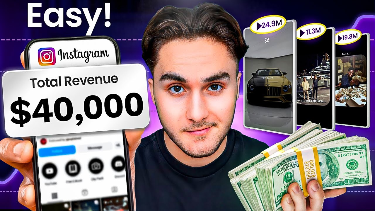 I Made $40K From Faceless INSTAGRAM Accounts | Here Is How