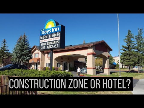 Construction Zone! - Days Inn by Wyndham Flagstaff I-40 - Voco Hotel Flagstaff AZ
