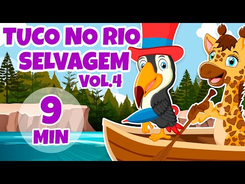 Tuco no Rio Selvagem Vol. 4 - Giramille 9 min | Desenho Animado Musical