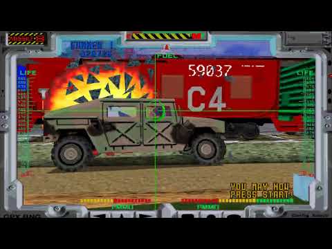 4K SEGA MODEL 2 - 2022 - BEHIND ENEMY LINES-  FULL PC ARCADE LONGPLAY -