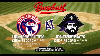 Luck/Frederic Otters @ Grantsburg Pirates Baseball