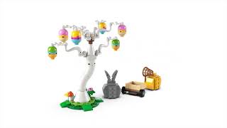 LEGO® 40808 Velikonoční zajíček, kuřátko a sběr vajíček