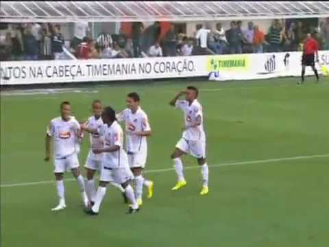 Santos 2x1 Corinthians Melhores Momentos   Paulistão 2010   280210.avi