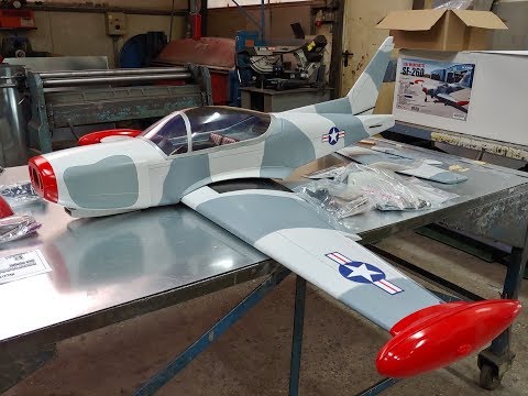 SIAI Marchetti SF-260 1630mm ARF + bonus Unboxing