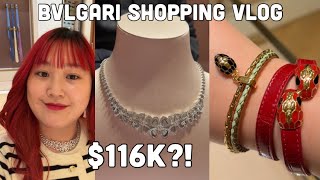 BVLGARI Shopping✨🛍️ $116,000 Necklace!? Serpenti Bracelet, BVLGARI Bags, Divas Dream