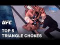 Top 5 Triangle Chokes in de UFC