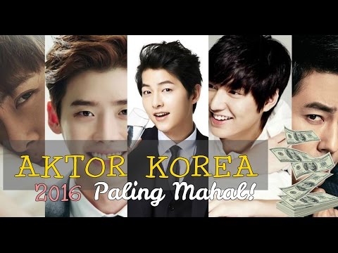12 aktor korea termahal 2016 menyambut 2017