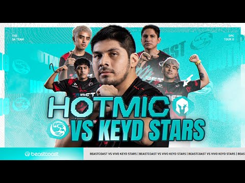 COMENZAMOS CON UNA VICTORIA! | BEASTCOAST vs KEYD STARS HOT MIC | DPC SA 2023 TOUR 2