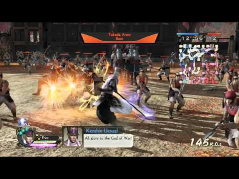 57 Minutes of Samurai Warriors 4 Empires Gameplay