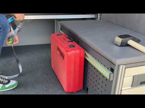 bott vario3 - Material im Fahrzeug verzurren