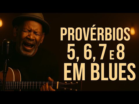 Provérbios 5, 6, 7 e 8 | Blues Gospel da Fé | que confia, confronta e revela a sabedoria divina