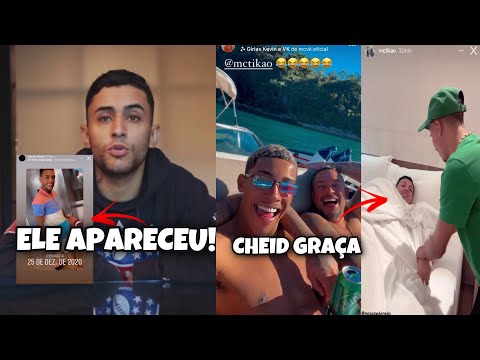 MC VK APARECEU! OLHA O QUE MC POZE, MC TIKÃO e BIELZIN FEZ