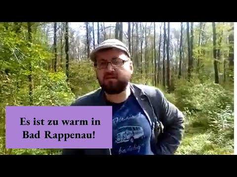 Es ist zu warm in Bad Rappenau!