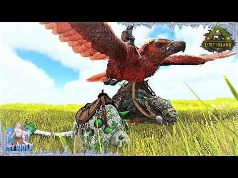 Taming All the Utility Dinos!!!! [ARK Lost Island Ep:6]