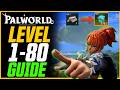 FULL LEVEL 1 80 PROGRESSION GUIDE Best Farms For ALL Materials Palworld 1 0 Leveling