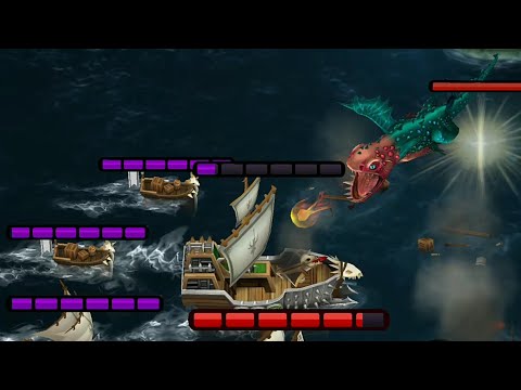 Belchfast VS Fleet 90 - Defending Berk - Dragons:Rise of Berk