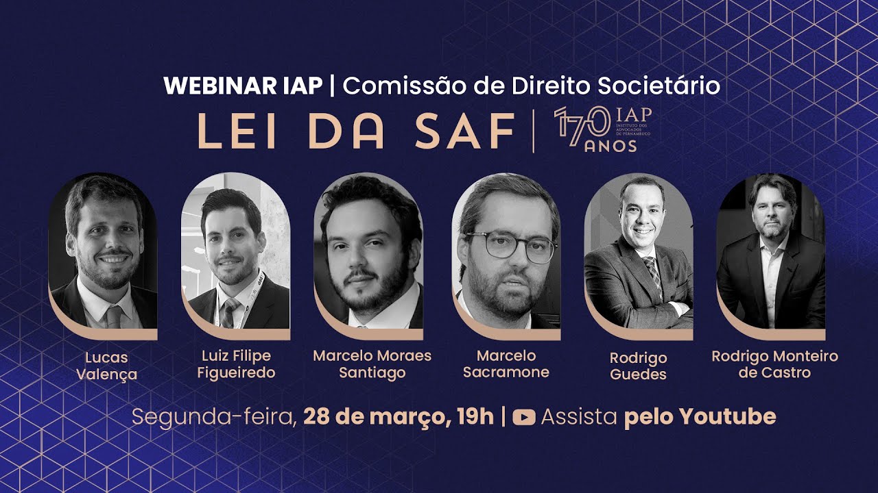 Webinar IAP - Lei da SAF