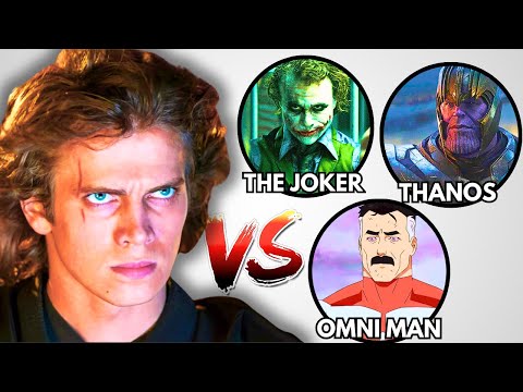 Ranking Villains By Their Chances Of Beating Anakin Skywalker