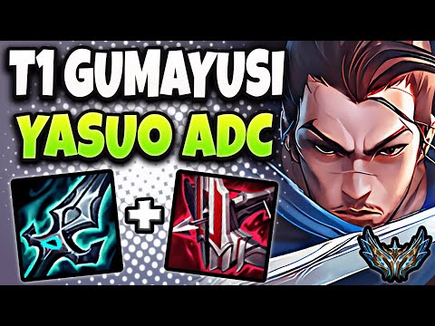 T1 Gumayusi Yasuo vs Jhin [ ADC ] Patch 25.5 Korea Challenger