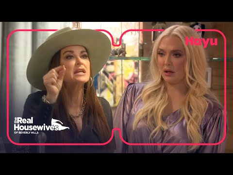 Kyle tells Erika she can't defend her anymore | Season 12 | Real Housewives of Beverly Hills