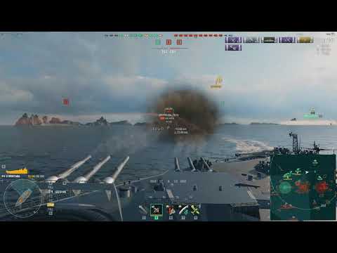 World of Warships - Tier X Montana 5 kills 251k