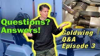 Goldwing Q&A Episode 3: Pneumatic Suspension, Tapping Noise, Acceleration Rattle