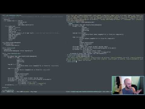 Clojurescript, Org-Mode, Compiling with Shadow-cljs