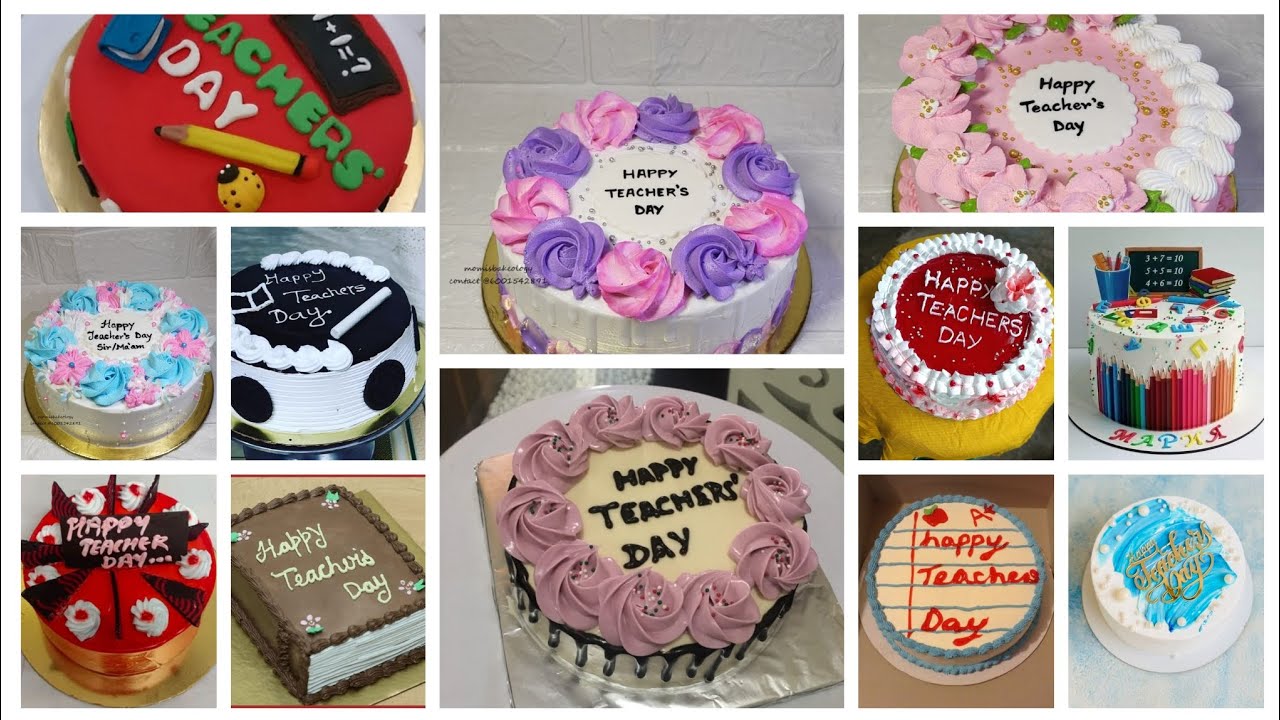 Teacher's Day Cake Design 2025 Ideas/Best Cake Decoration Ideas for Teacher's Day Celebration