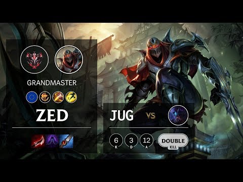 Zed Jungle vs Rek'Sai - EUNE Grandmaster Patch 10.10