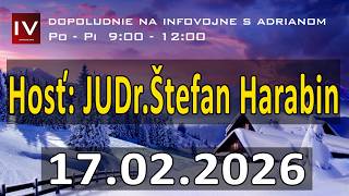 Dopoludnie na InfoVojne s Adrianom 17.02.2026